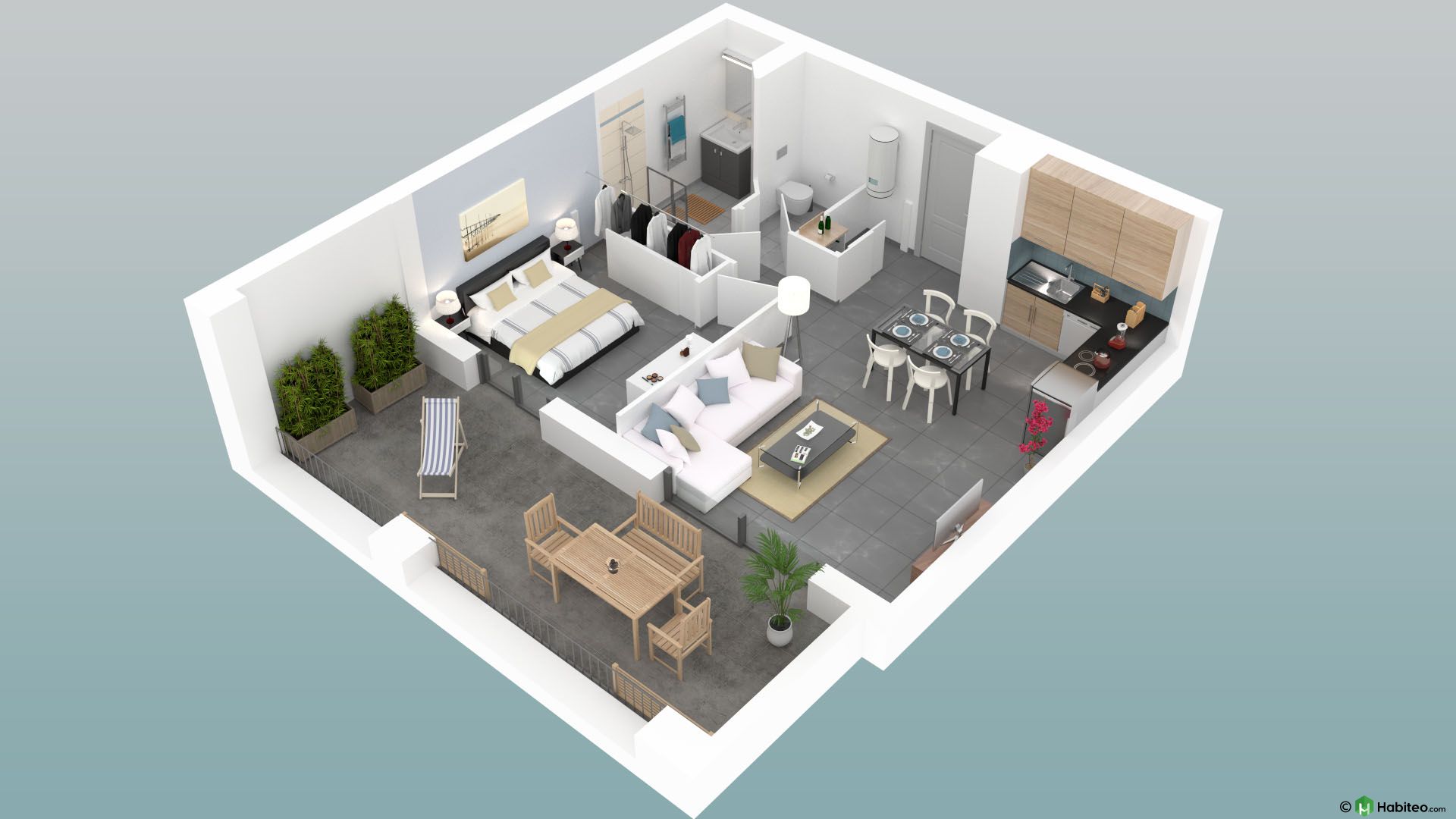 plan appartement t2