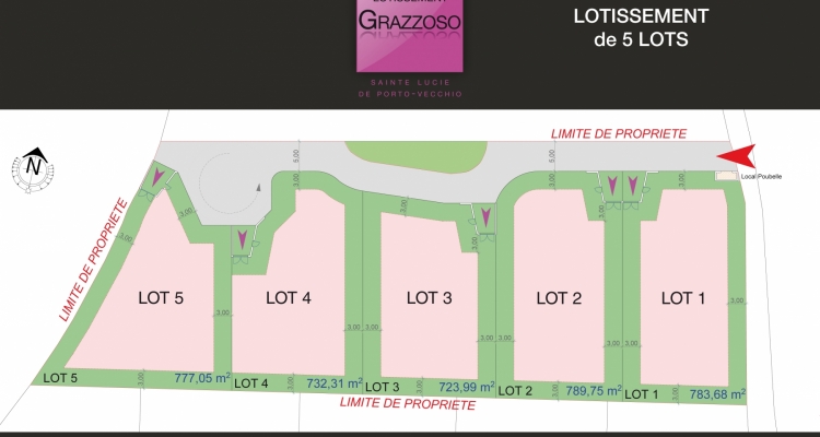 promotion immobiliÃ¨re Lotissement Grazzoso Sainte-Lucie de Porto-Vecchio